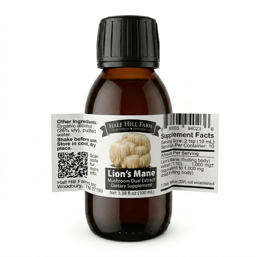 Lion's Mane Mushroom Dual Extract