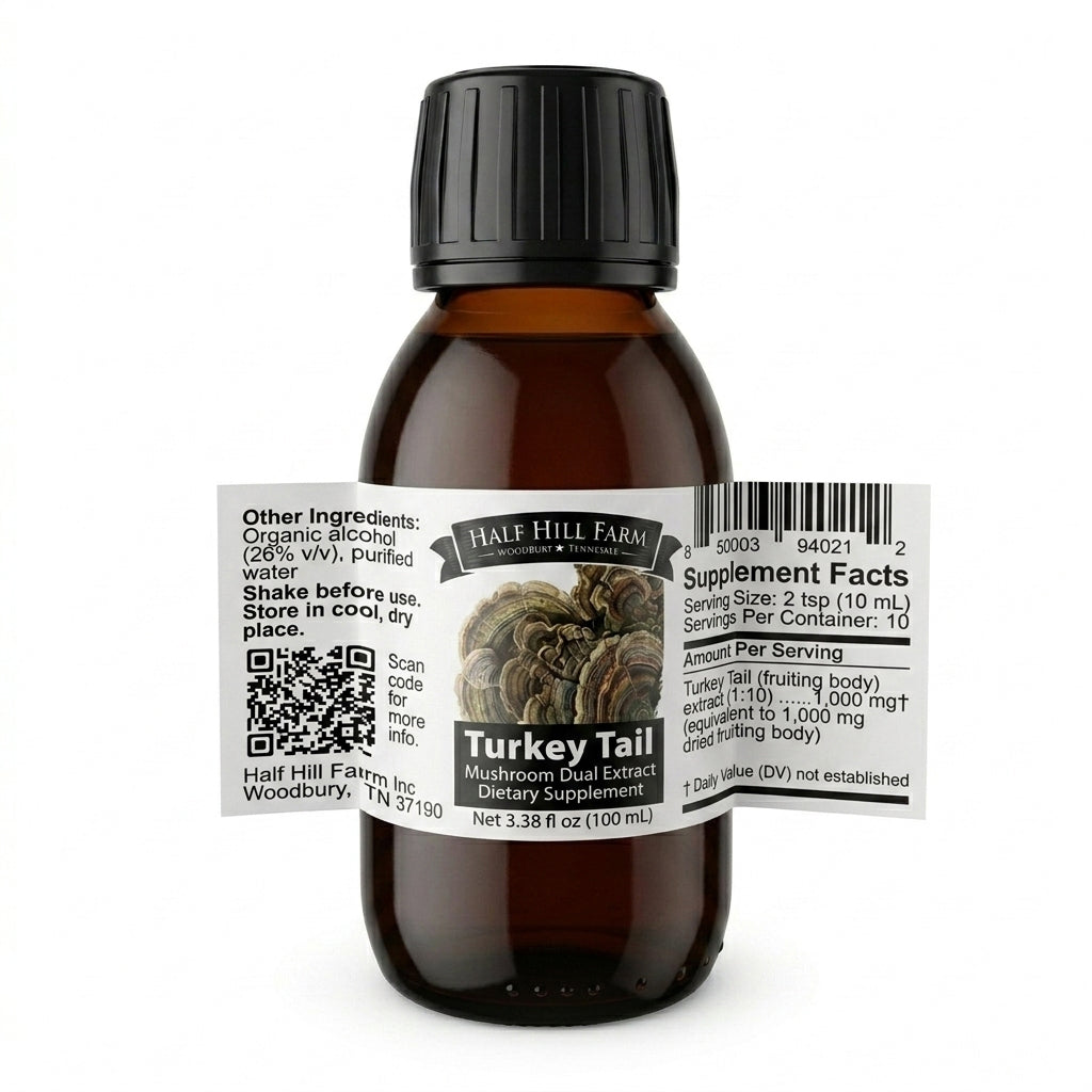 Turkey Tail Mushroom Dual Extract