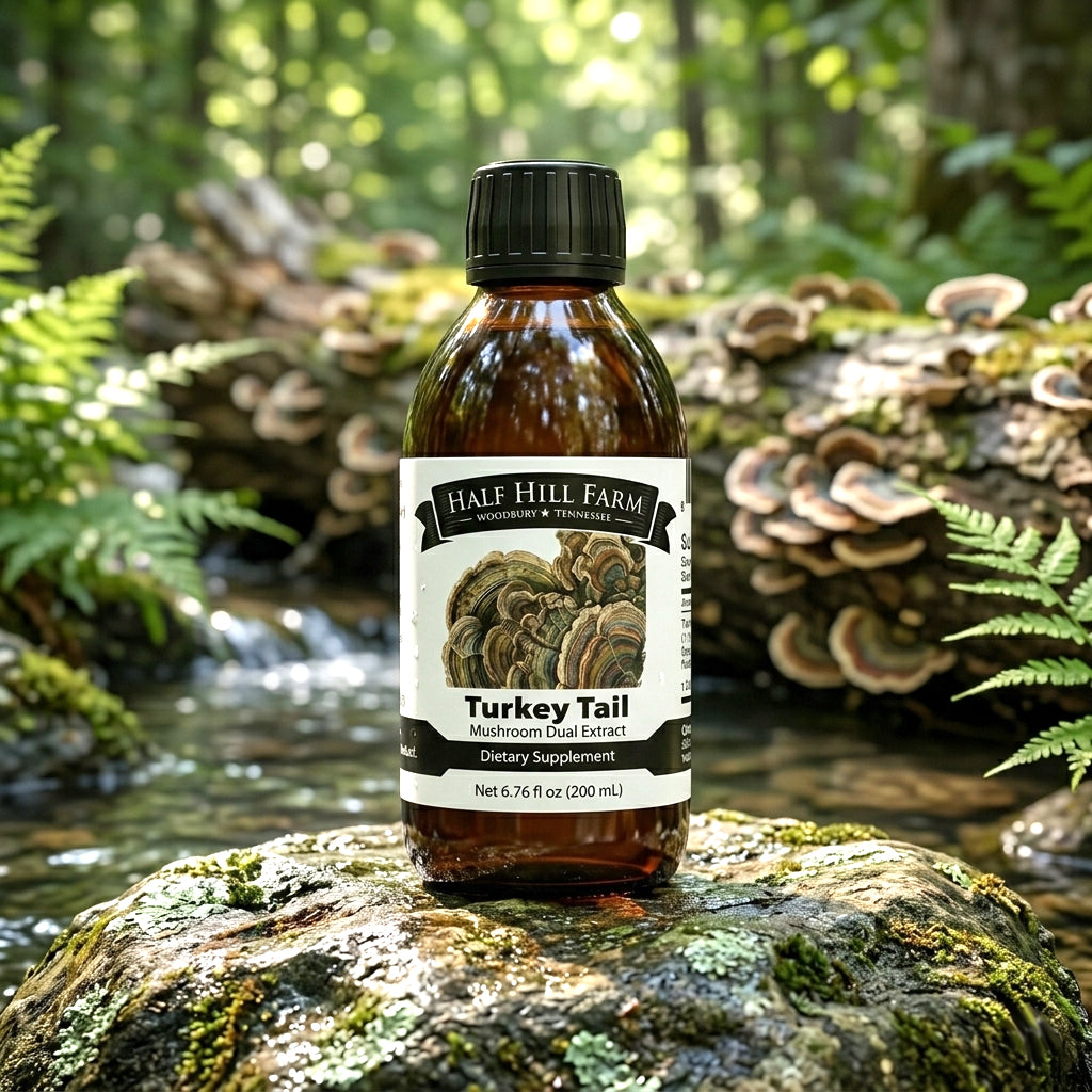 Turkey Tail Mushroom Dual Extract