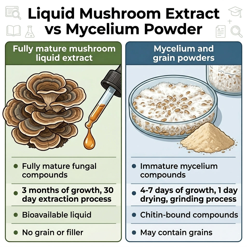 Turkey Tail Mushroom Dual Extract